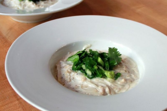 HAIKU : Soupe Tom Ka Ka vermicelles et citronnelle