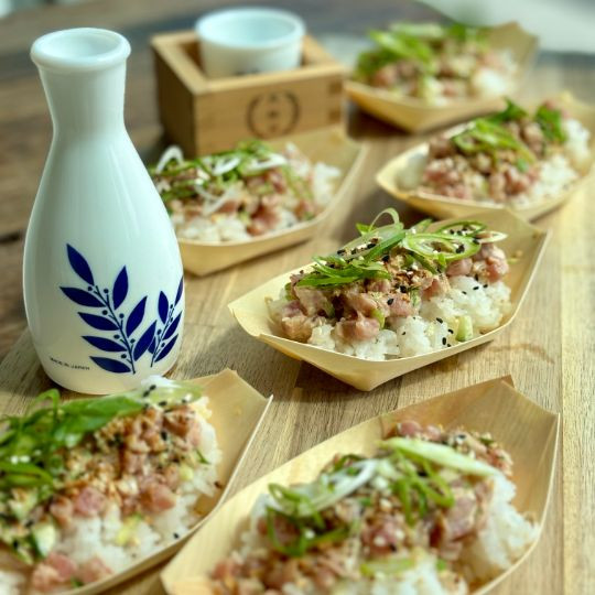 Tuna tartare, Wafu sauce, black sesame and Japanese rice |