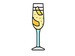 Champagne glass